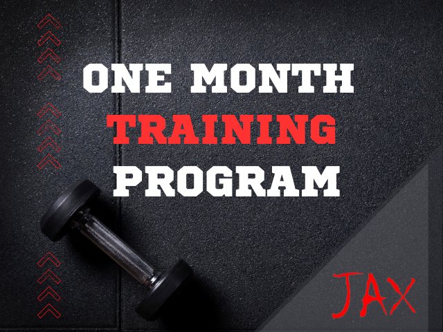 Fitness: One Month Training Program